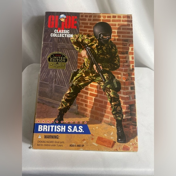 GI Joe Hasbro Vintage British Classic Collection Action